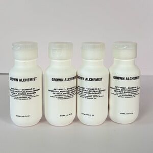 4 Grown Alchemist Anti Frizz Shampoo 1.69 oz Each Travel Size NEW